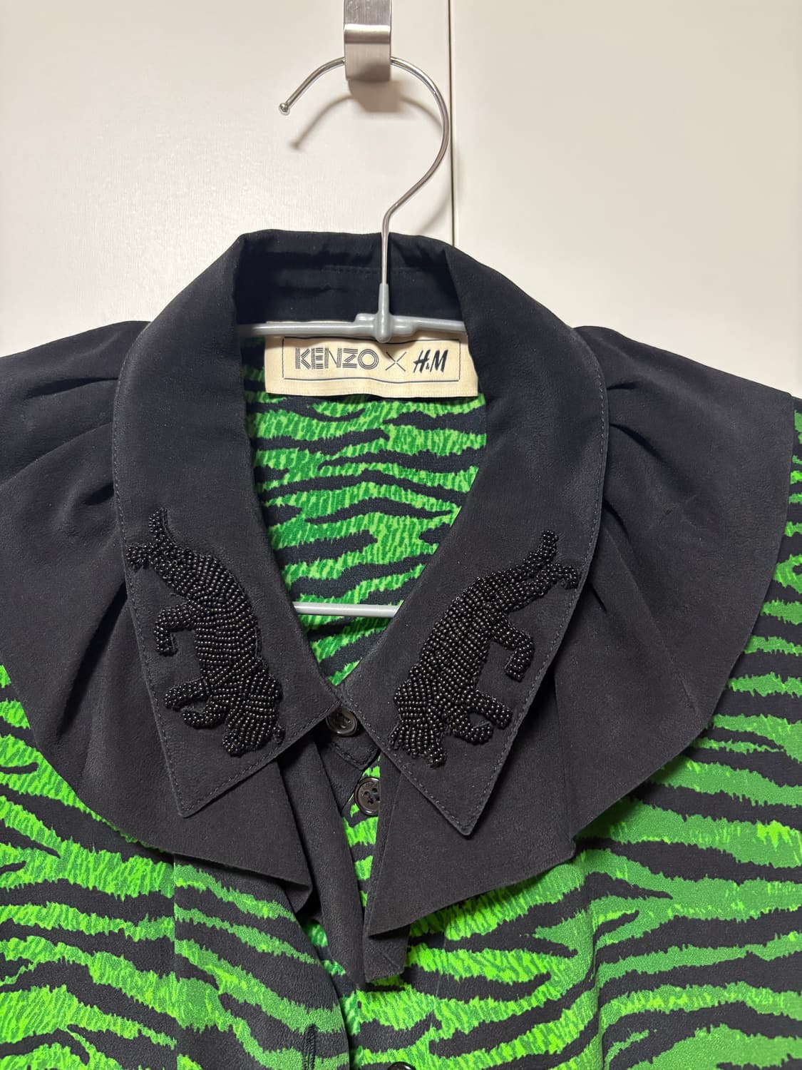 겐조 X h&m 실크 블라우스 상품이미지2