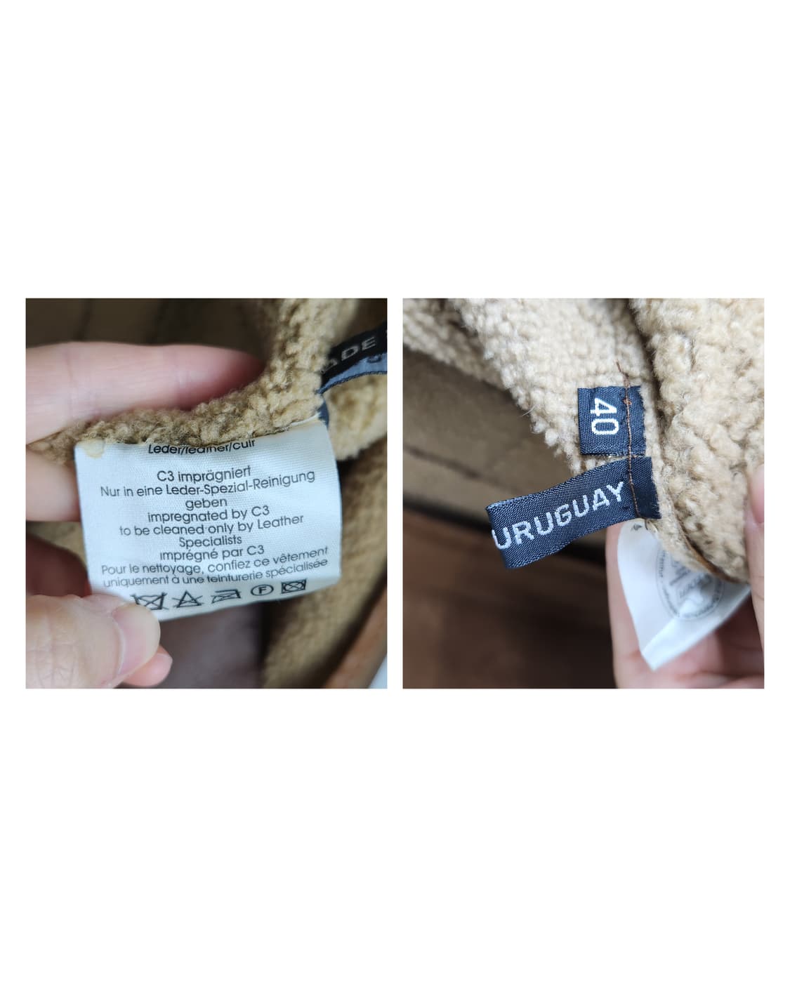 (Christ) 퍼 레더 자켓 상품이미지10