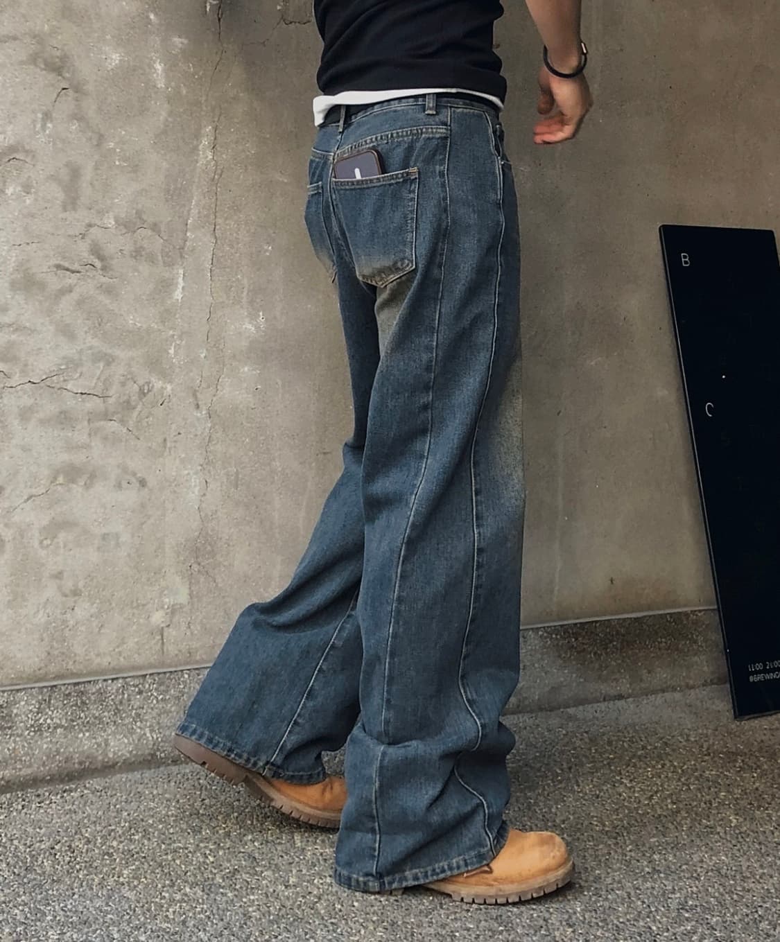 플레어진 ,청바지 상품이미지3