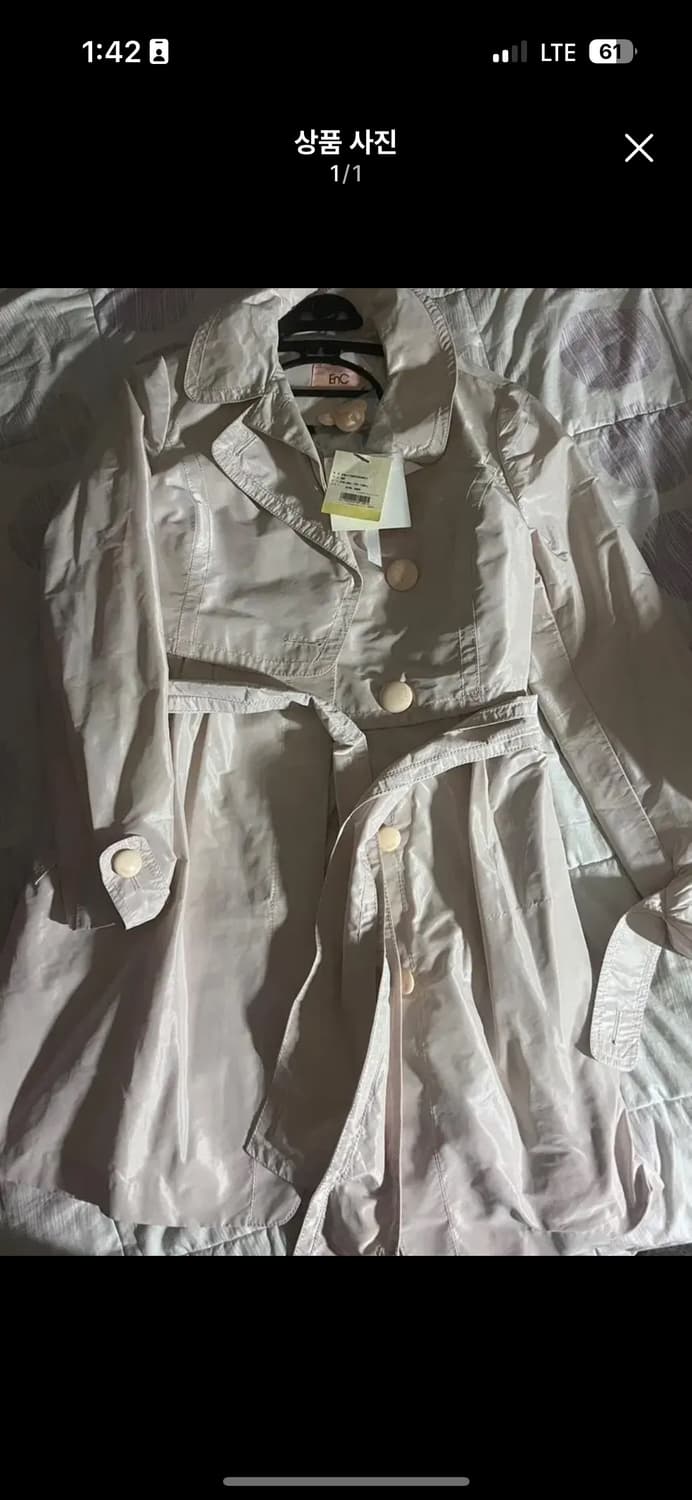 Enc 트렌치 코트  상품이미지1