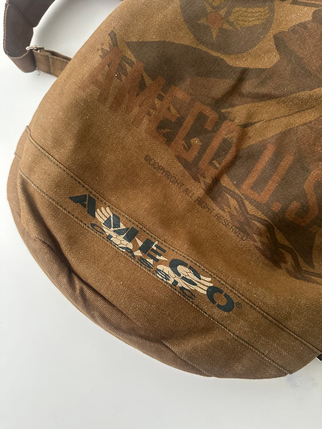 Ameco indian print brown bag  상품이미지2