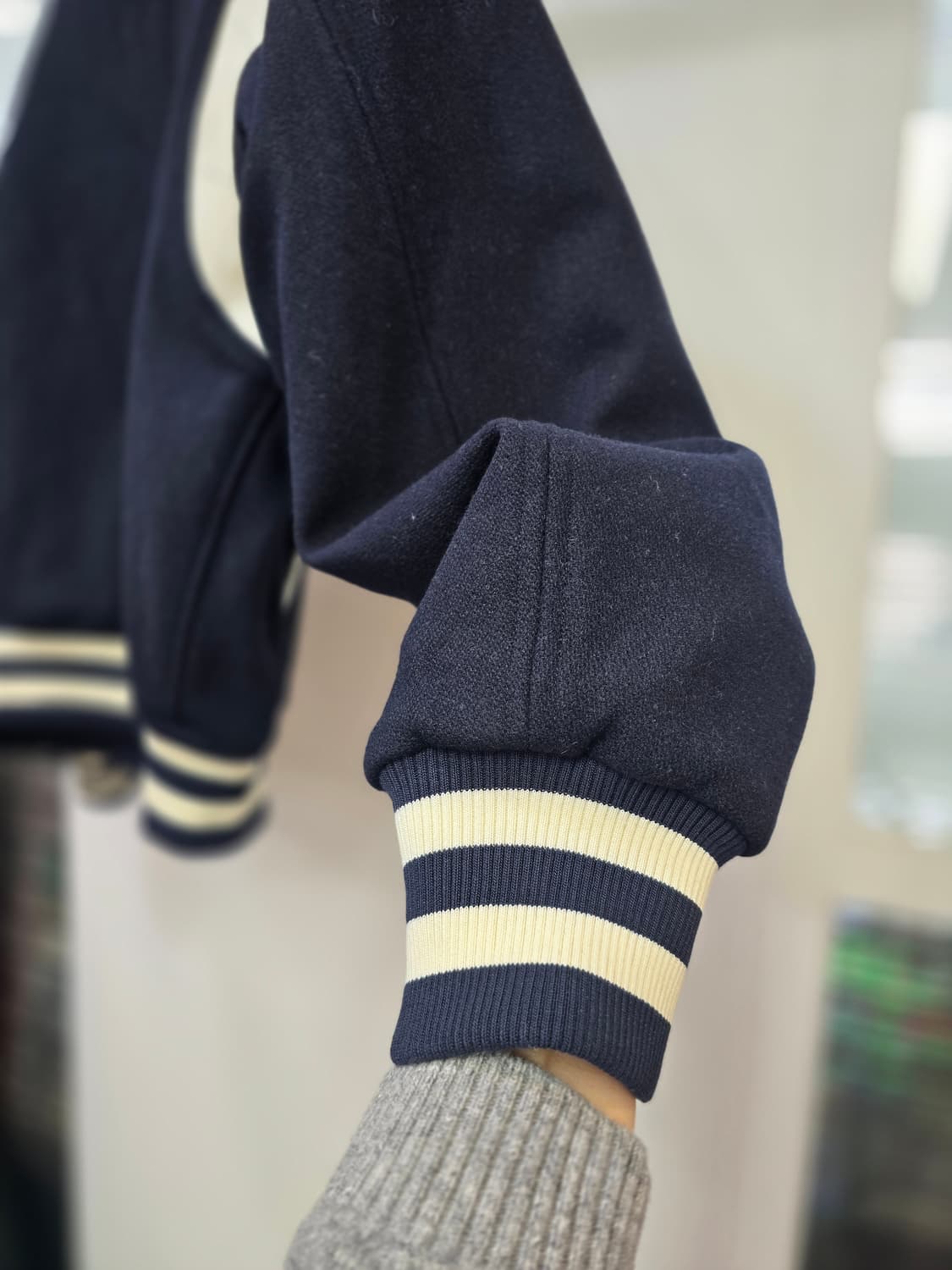 BIRTHDAYSUIT 바시티 자켓 L 네이비 상품이미지6