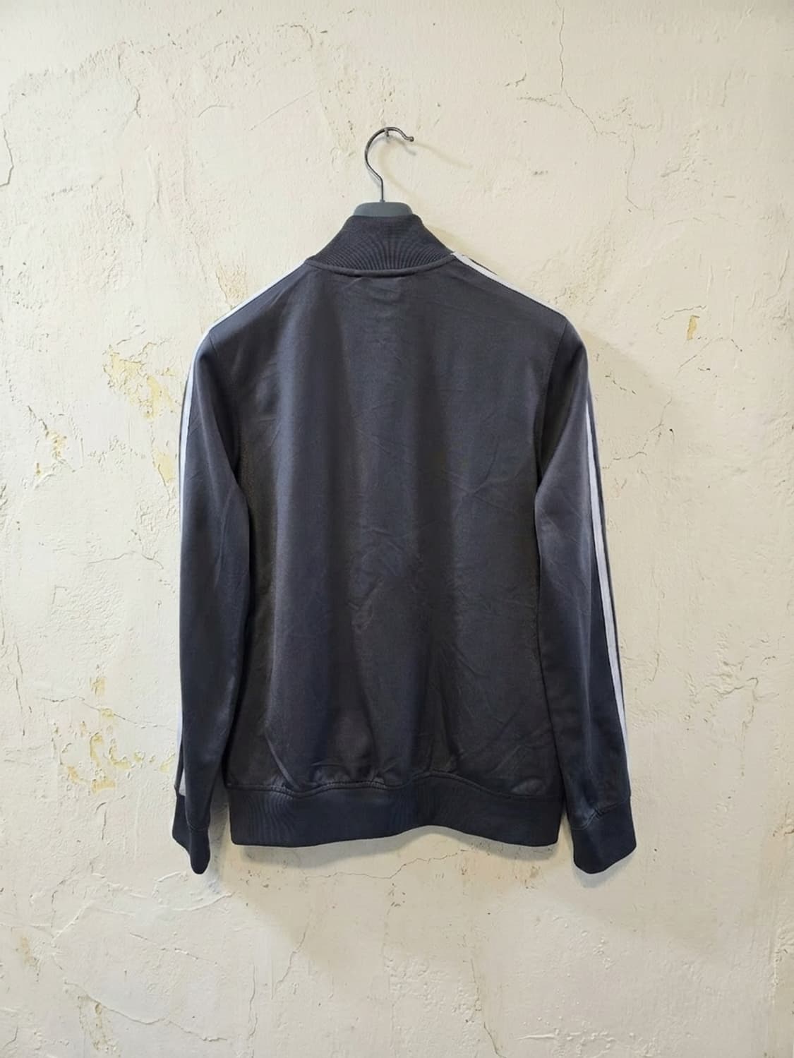 아디다스 삼선 트랙 자켓 그레이 S 상품이미지2