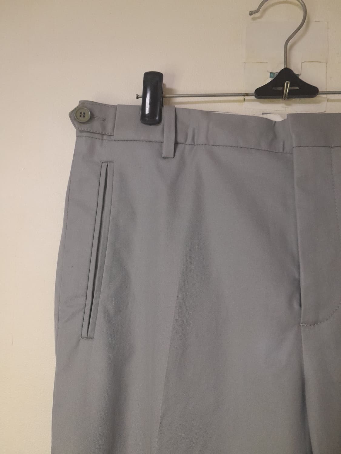 산드로 그레이 코튼팬츠 38 상품이미지3