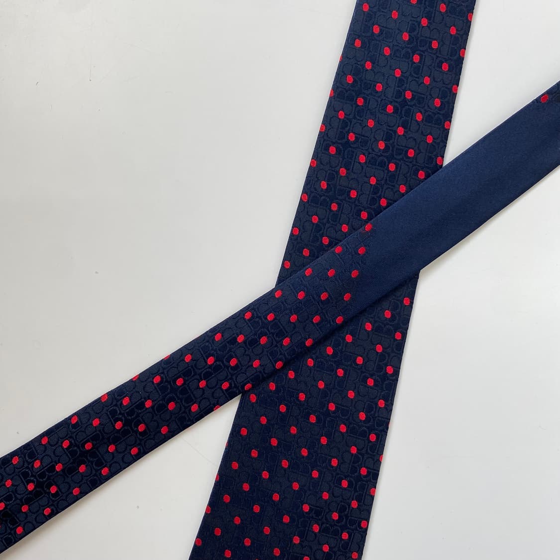 BALENCIAGA 발렌시아가 모노그램 정품 명품 넥타이 상품이미지4