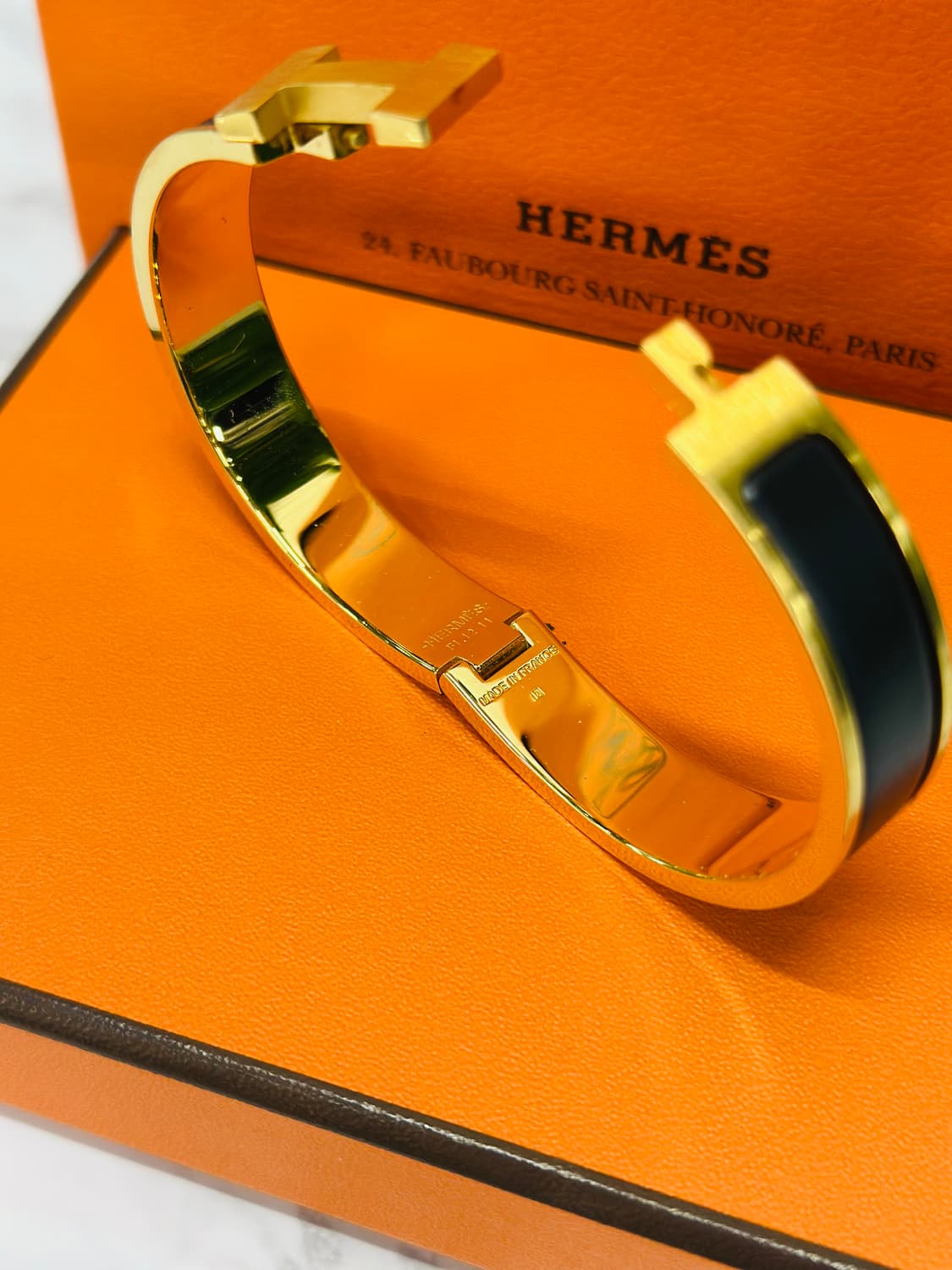[정품] 에르메스 클릭아슈 T5 금장 누아메트 상품이미지6