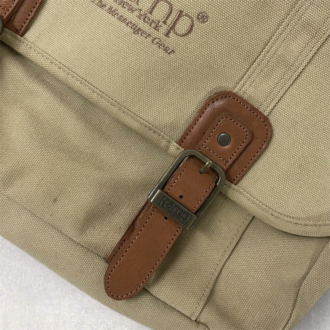 Kamp 빈티지 캔버스 메신저백 (B298) 상품이미지8