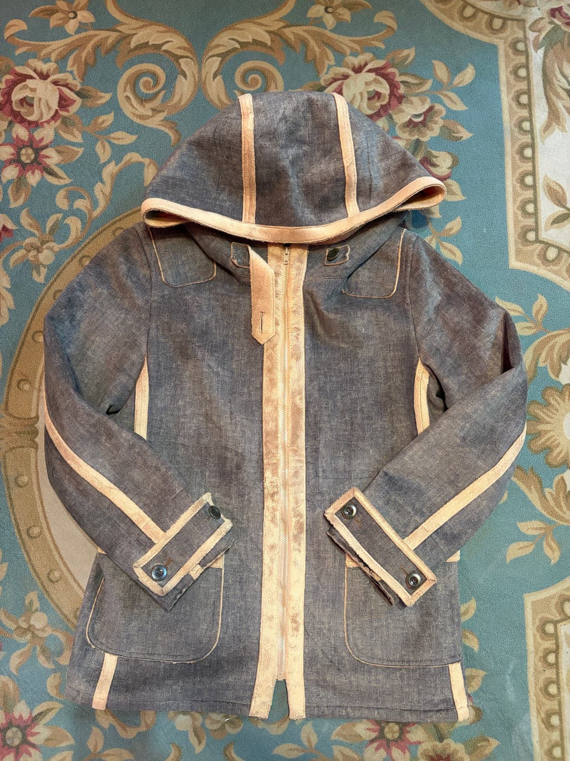 여성 모리걸 그린 외투 (m) 상품이미지1