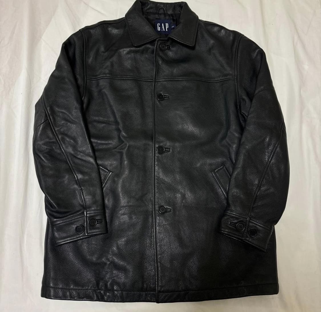 올드 갭 레더 카코트 상품이미지1