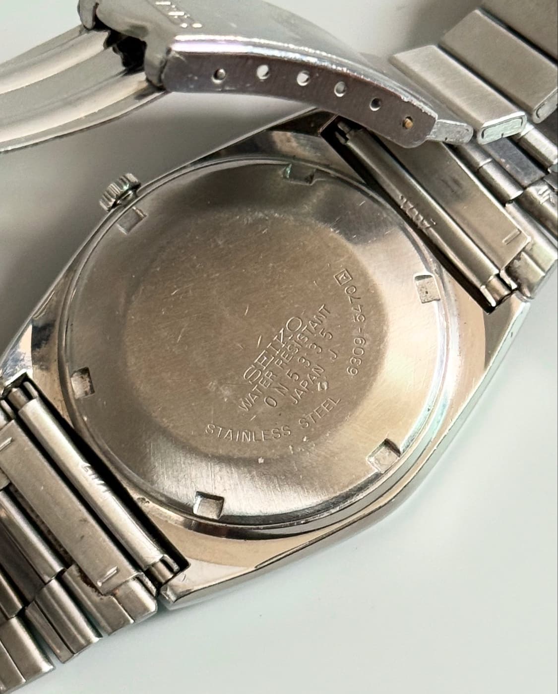 vintage SEIKO 5 Automatic metal watch 상품이미지5