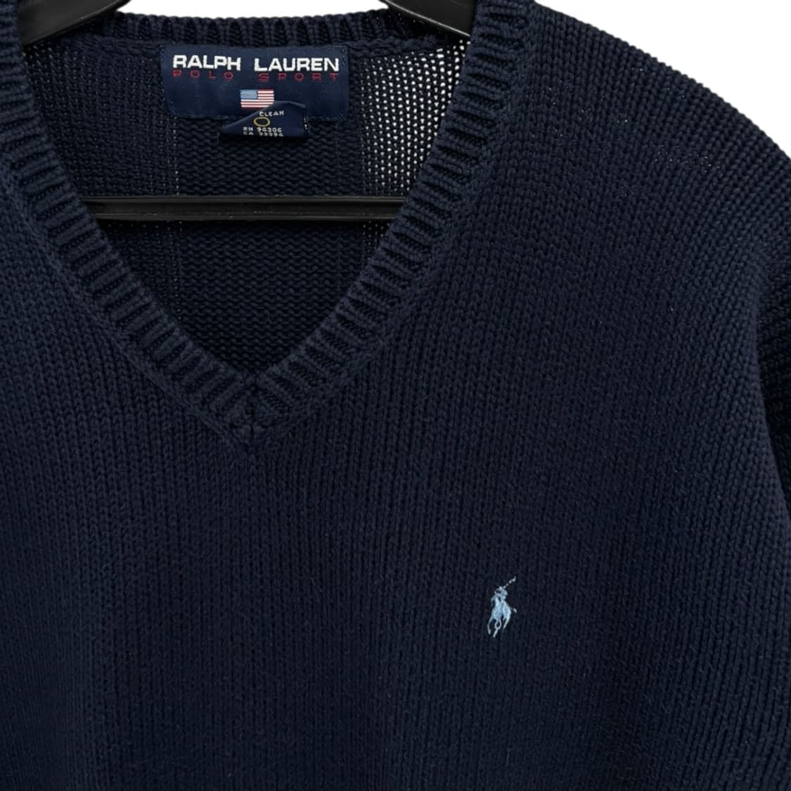 폴로랄프로렌 v넥 울 니트 상품이미지3