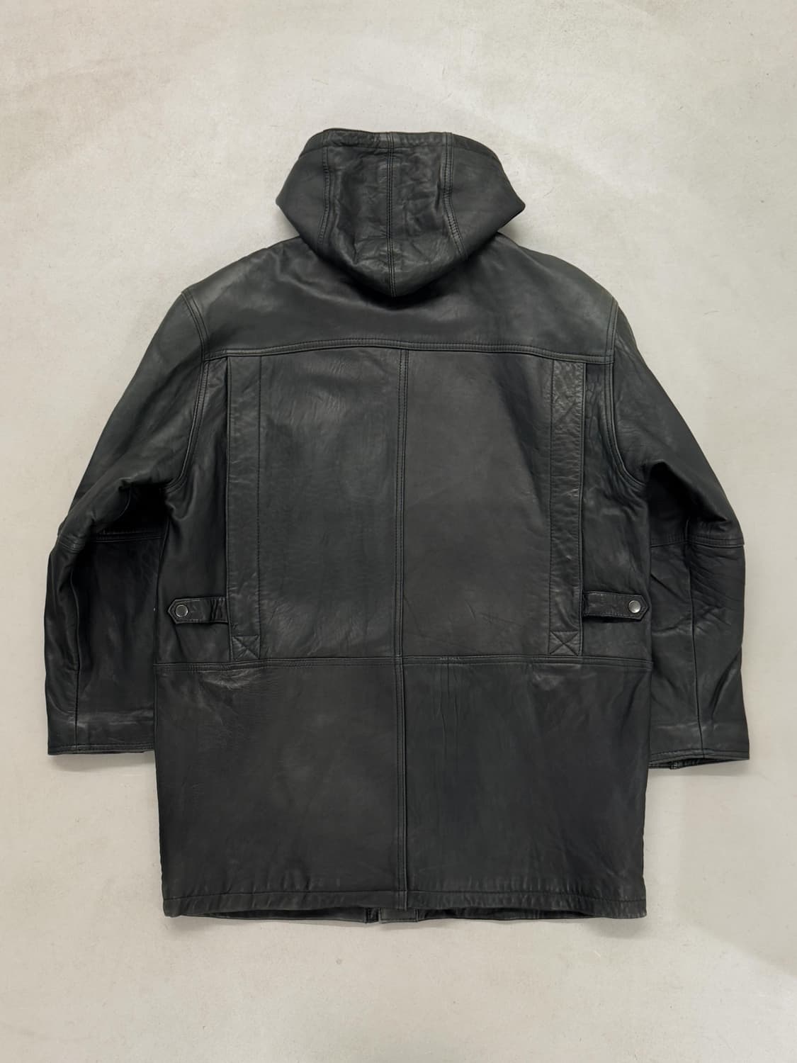 Harajuku Mother 레더 후드 자켓 상품이미지5