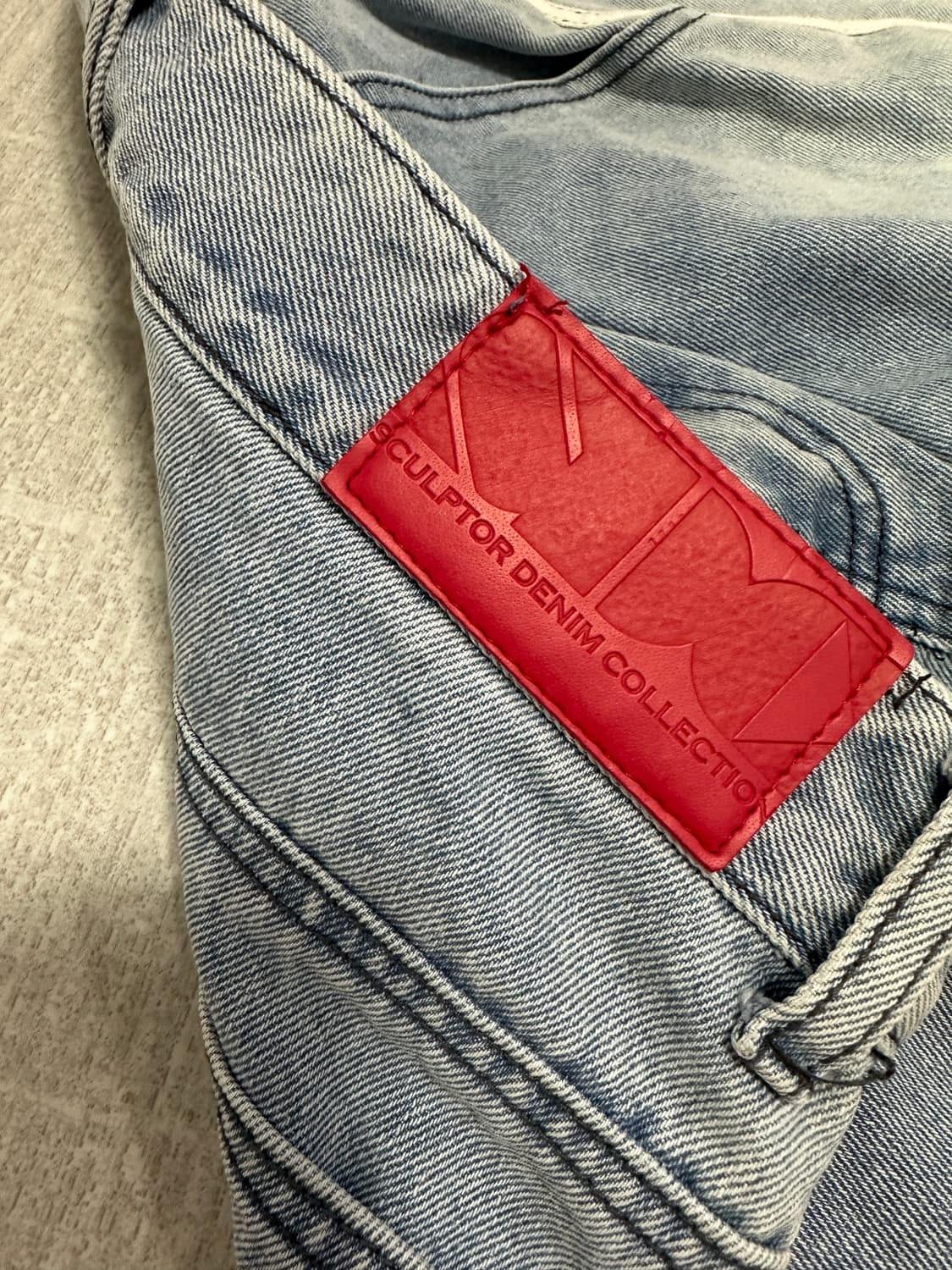 스컬프터 라인 데님 팬츠 상품이미지9