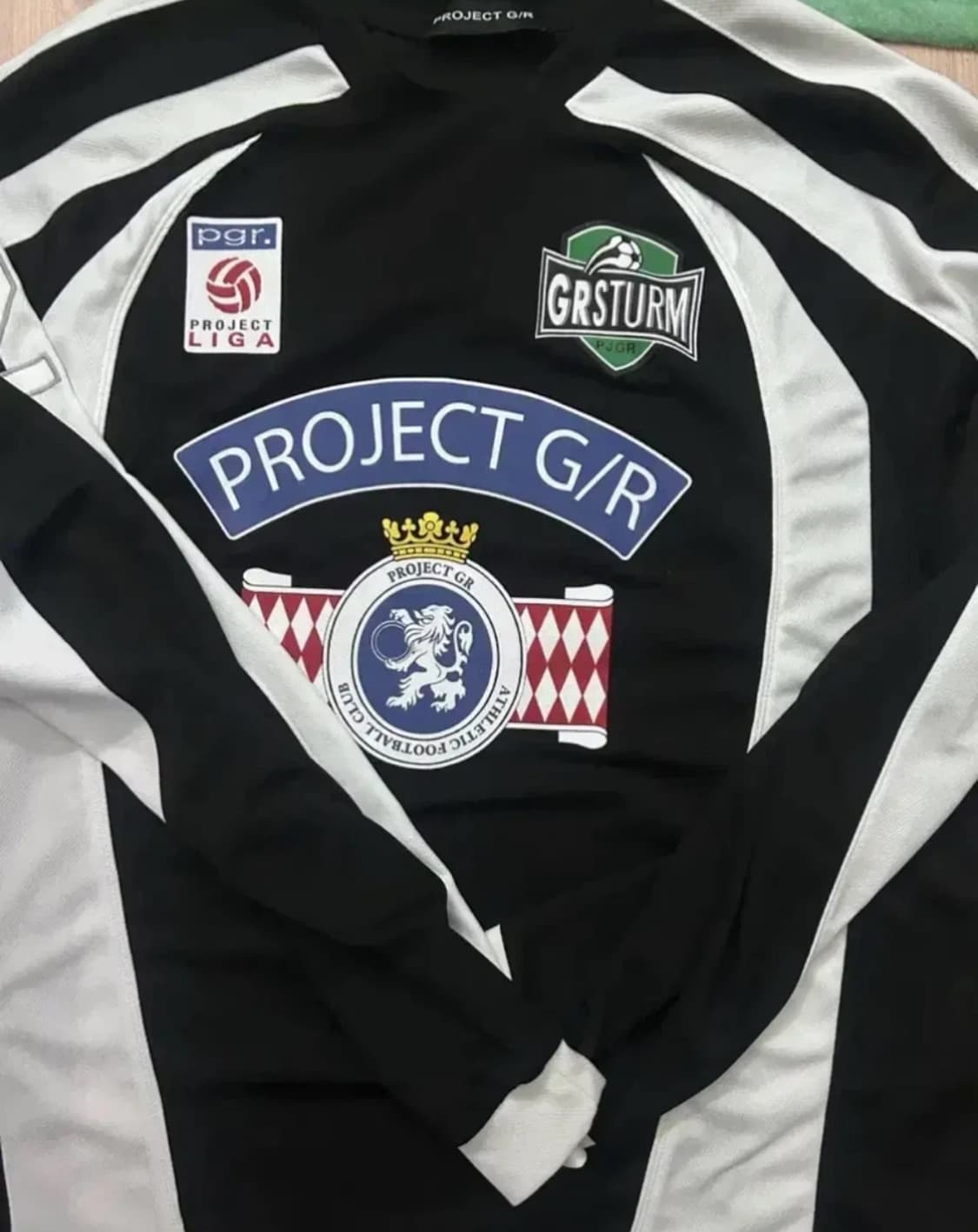 [3] 프로젝트gr 풋볼 롱슬리브   프로젝트gr 롱슬리브 상품이미지2