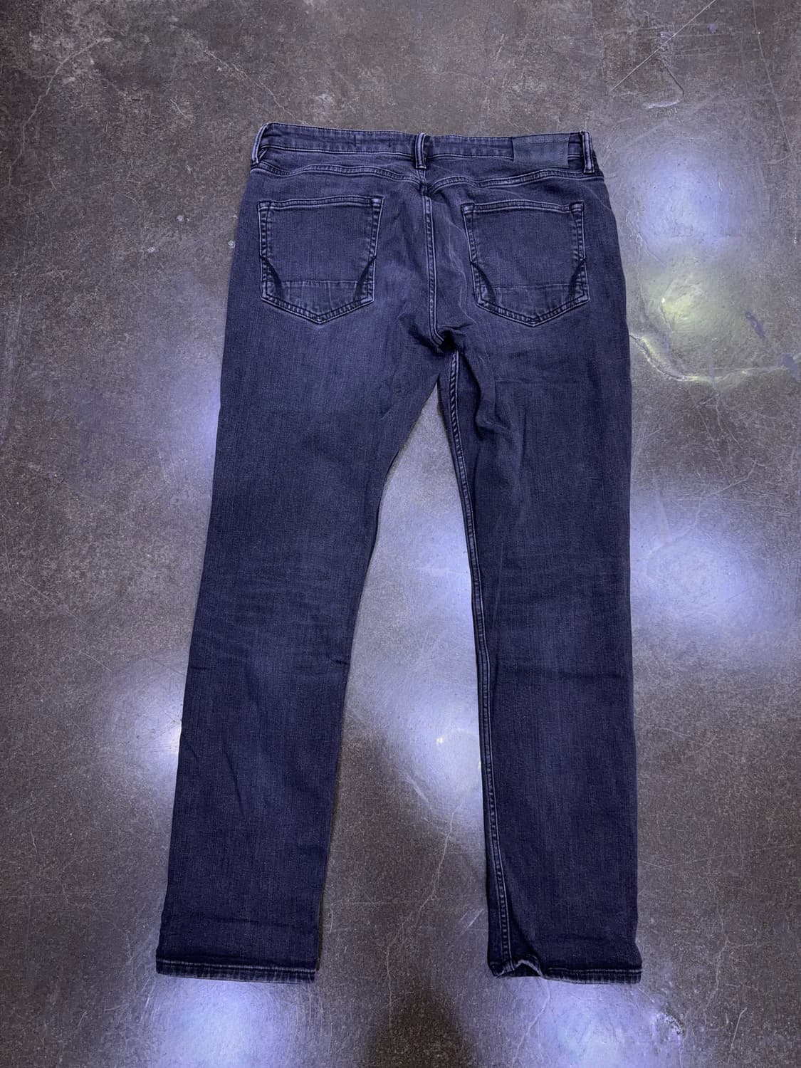 올세인츠 렉스 슬림 스트레이트핏 스트레치 데님팬츠 34 상품이미지2