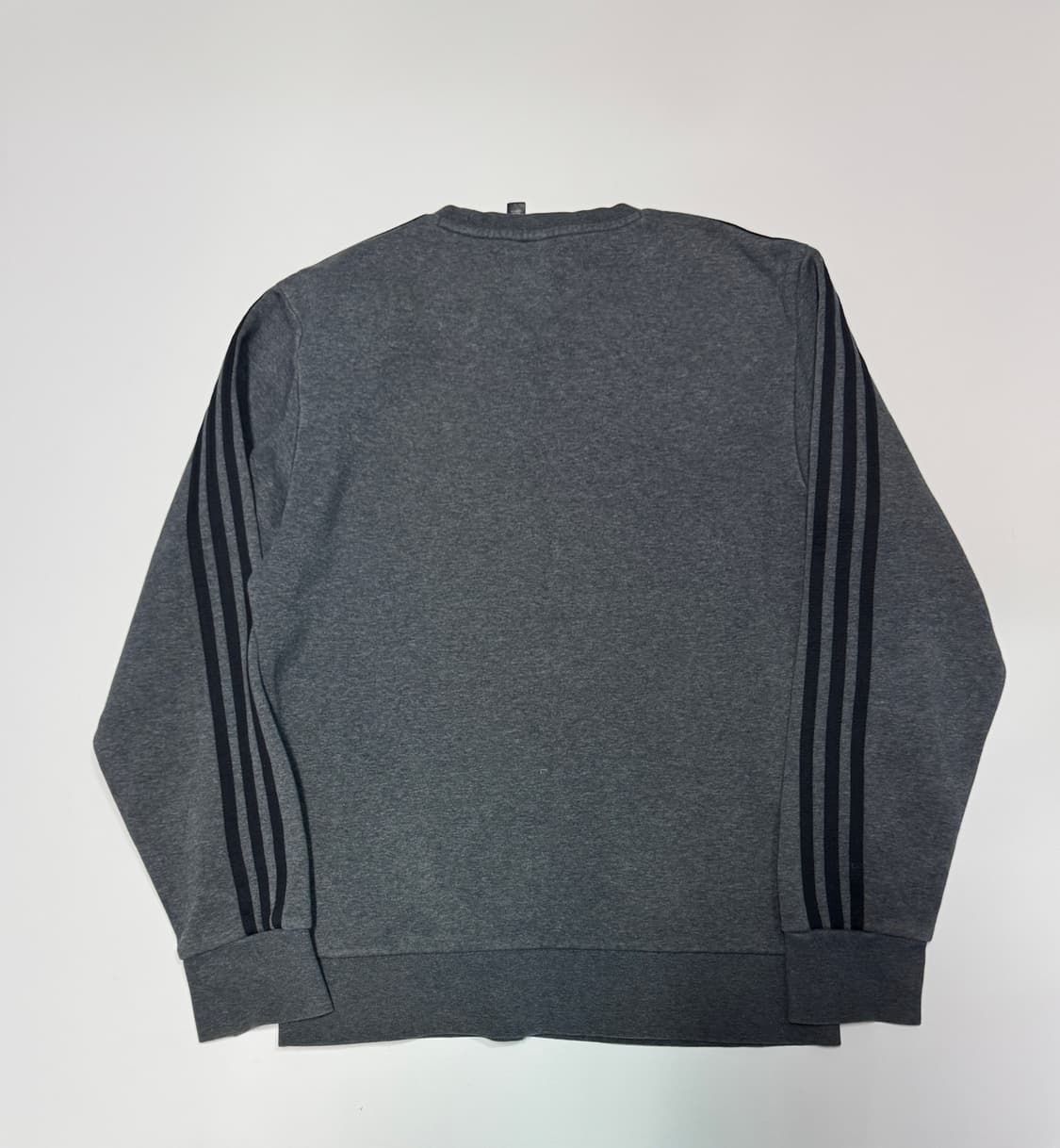 아디다스 파이어버드 삼선 그레이 스웻 기모 맨투맨 L 상품이미지2