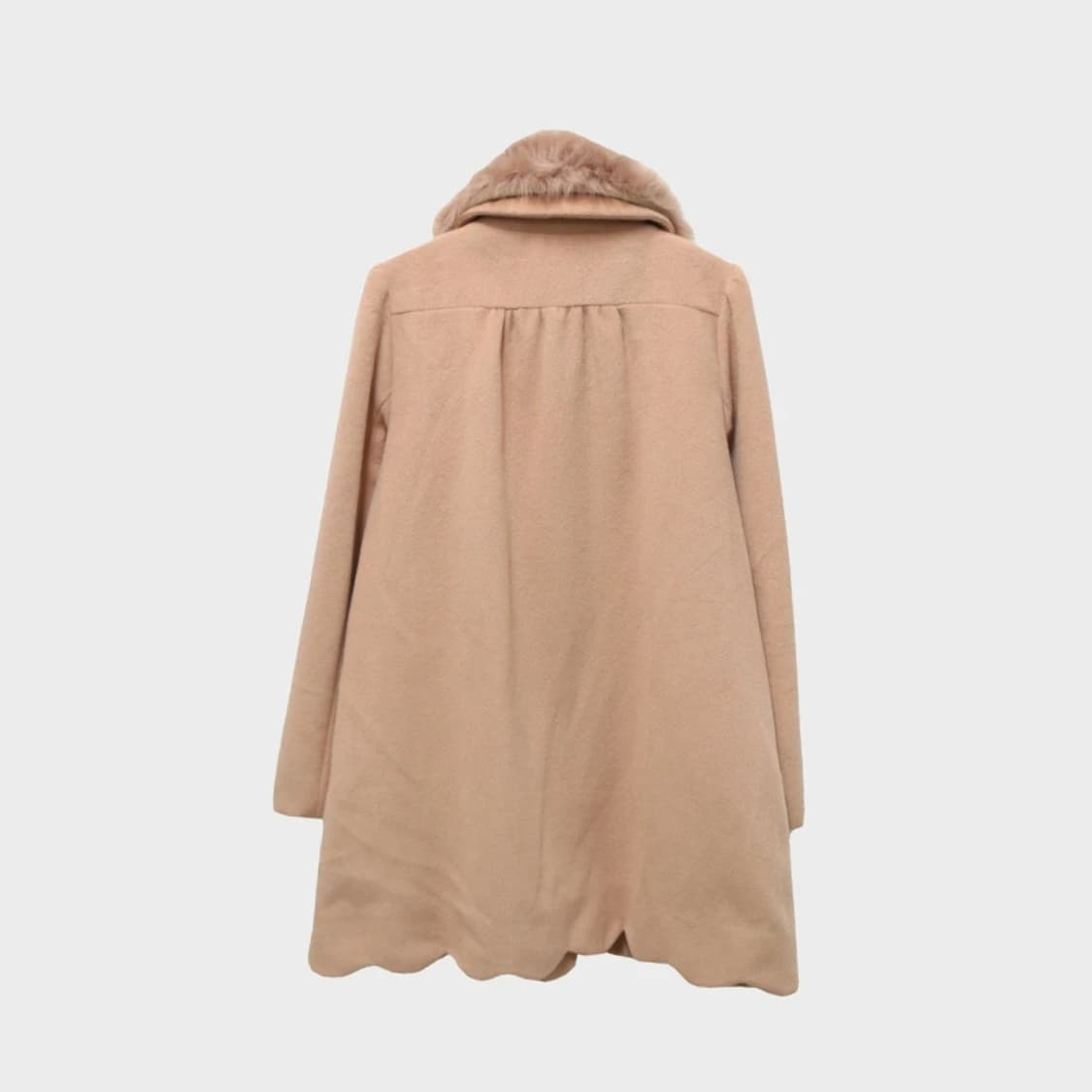 얼스 뮤직 밑단 포인트 딸기우유 싱글 코트 60311 상품이미지2