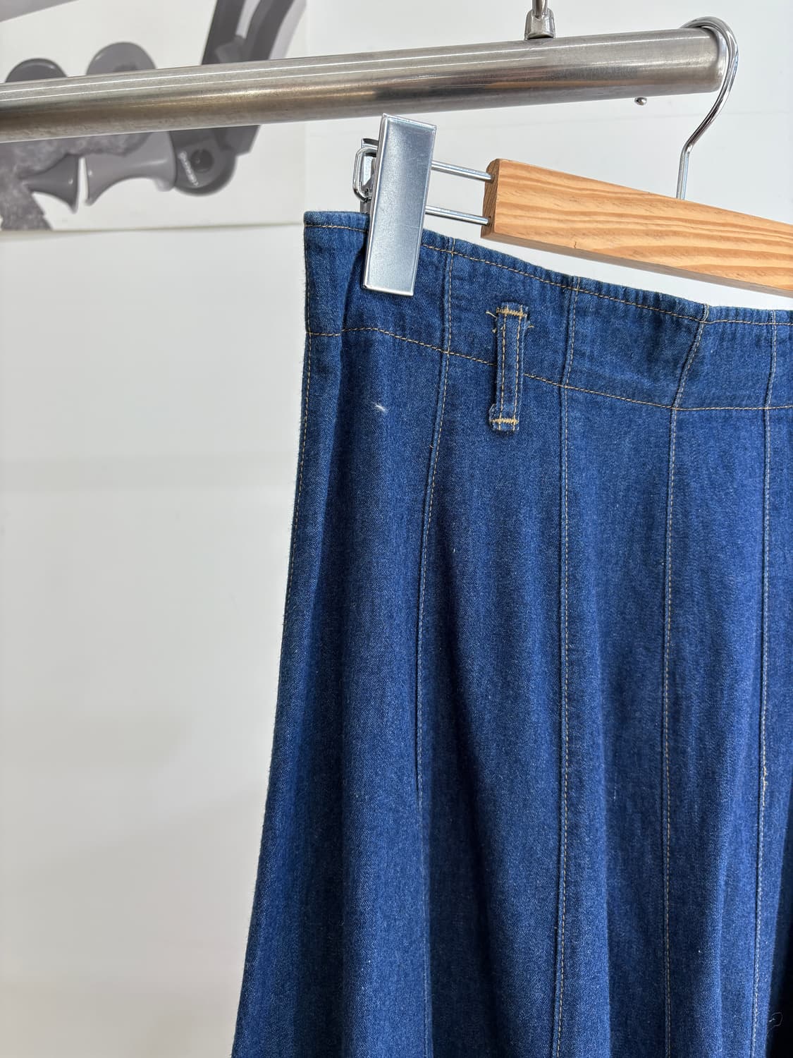 ZAZIE (Made in Japan) 데님스커트 상품이미지3