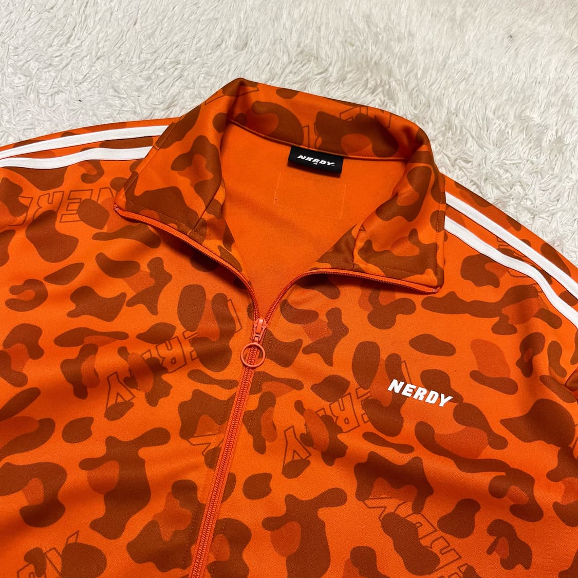 Nerdy Orange Camo Jersey 상품이미지6
