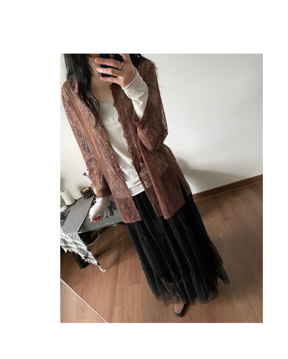 crocher shirt 상품이미지3