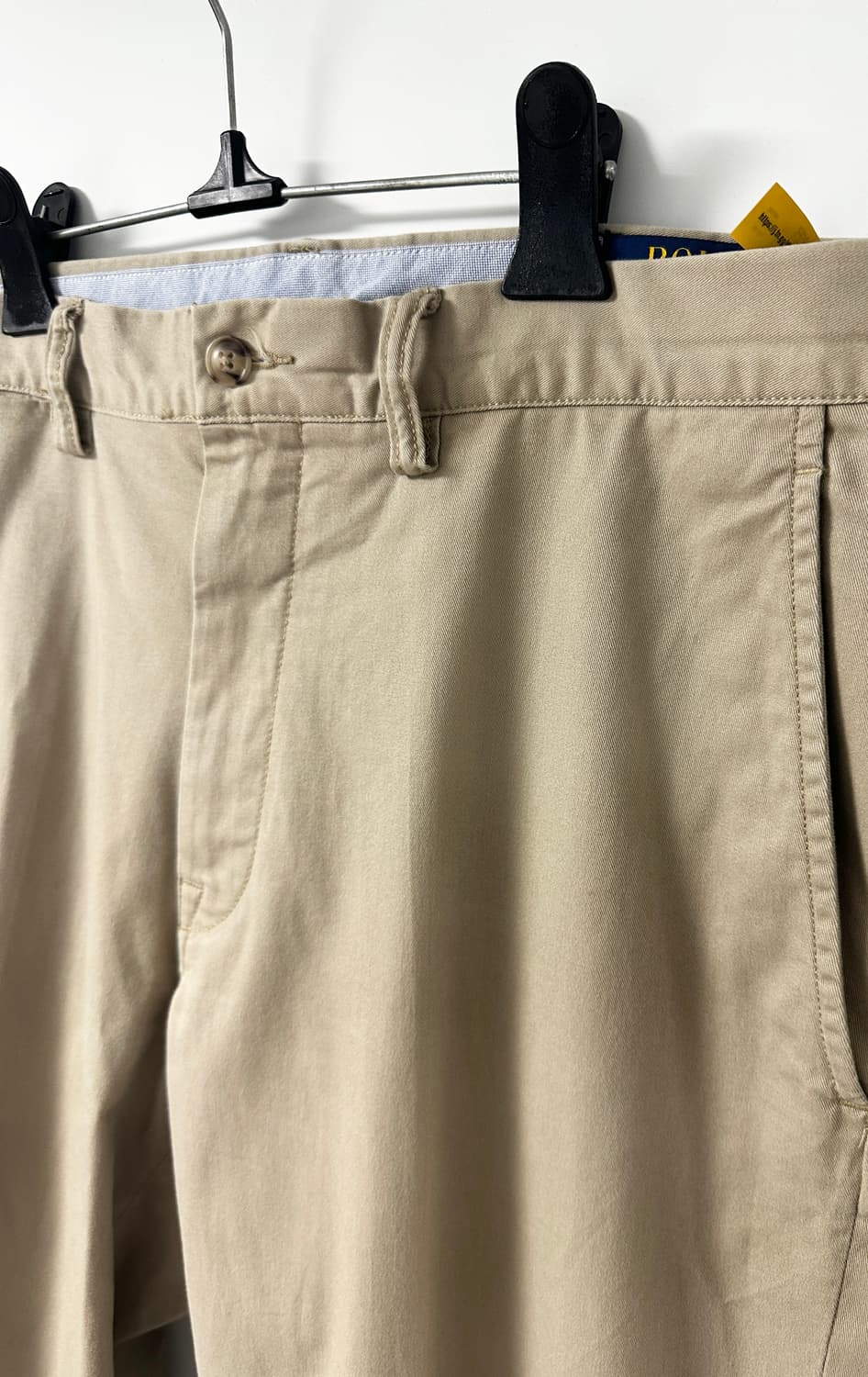폴로 STRETCH STRAIGHT FIT 베이지 치노 팬츠 상품이미지4