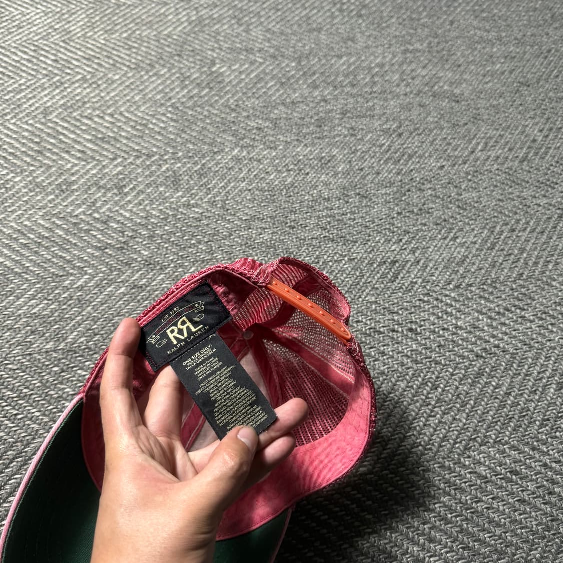 폴로 RRL 더블알엘 패치 트윌 페이디드 트러커캡 상품이미지7