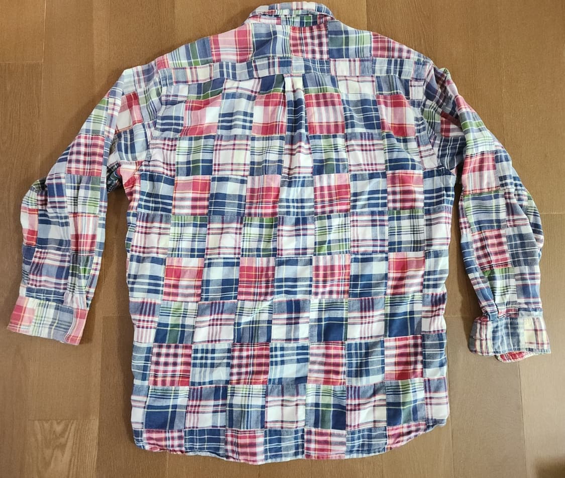 브룩스브라더스 패치워크 셔츠(L) 상품이미지6