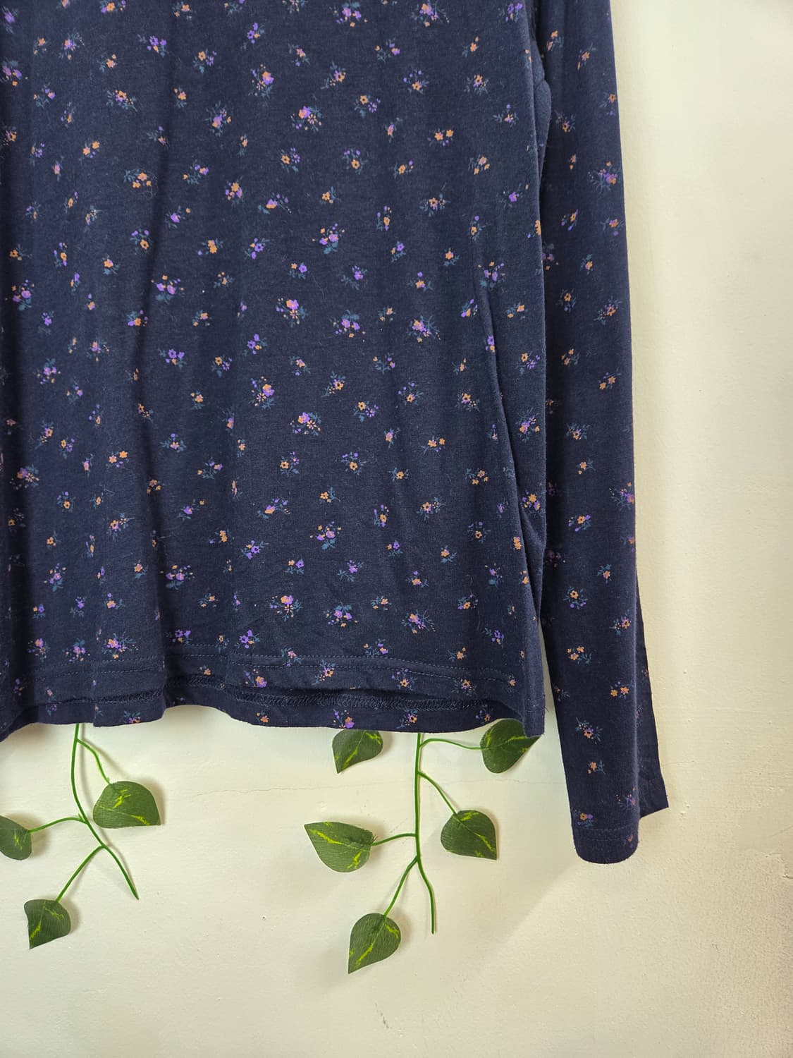 잔꽃 목폴라 슬리브 상품이미지3