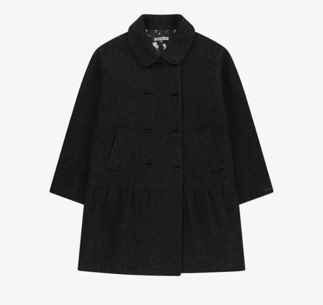 코이세이오 더블코트 차콜 상품이미지1