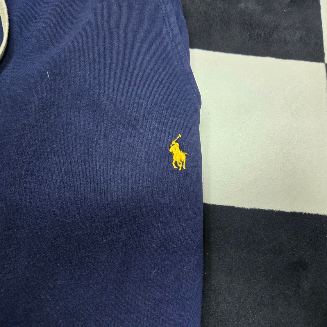 S 폴로랄프로렌 스웻팬츠 네이비 옐로우포니 상품이미지2