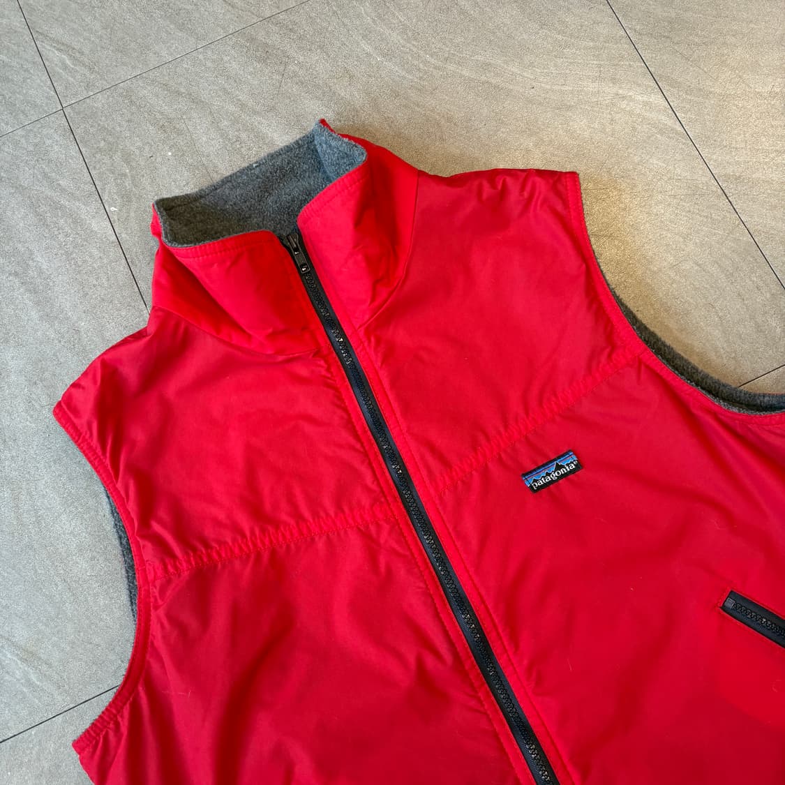 80년대 생산 파타고니아 쉘드 베스트 자켓 상품이미지2