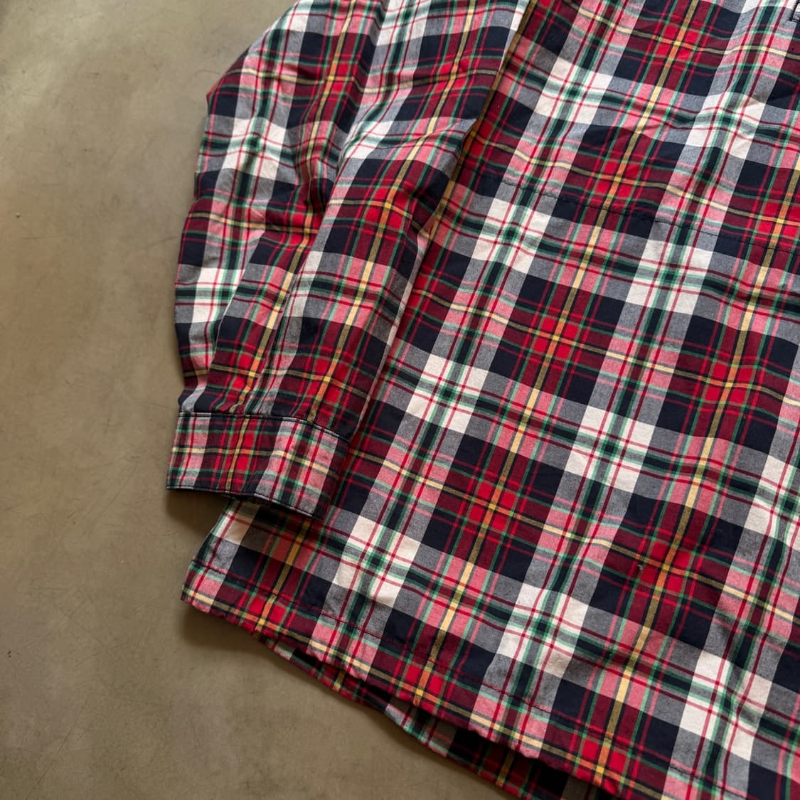 제이크루  체크패턴 후드 아노락 상품이미지2