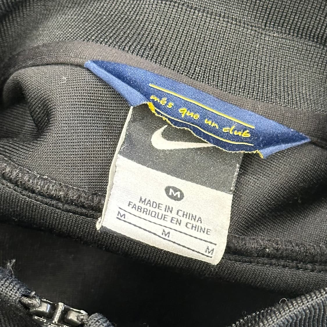 M 나이키 바르셀로나 옐로우라인 블랙 트랙탑 상품이미지4