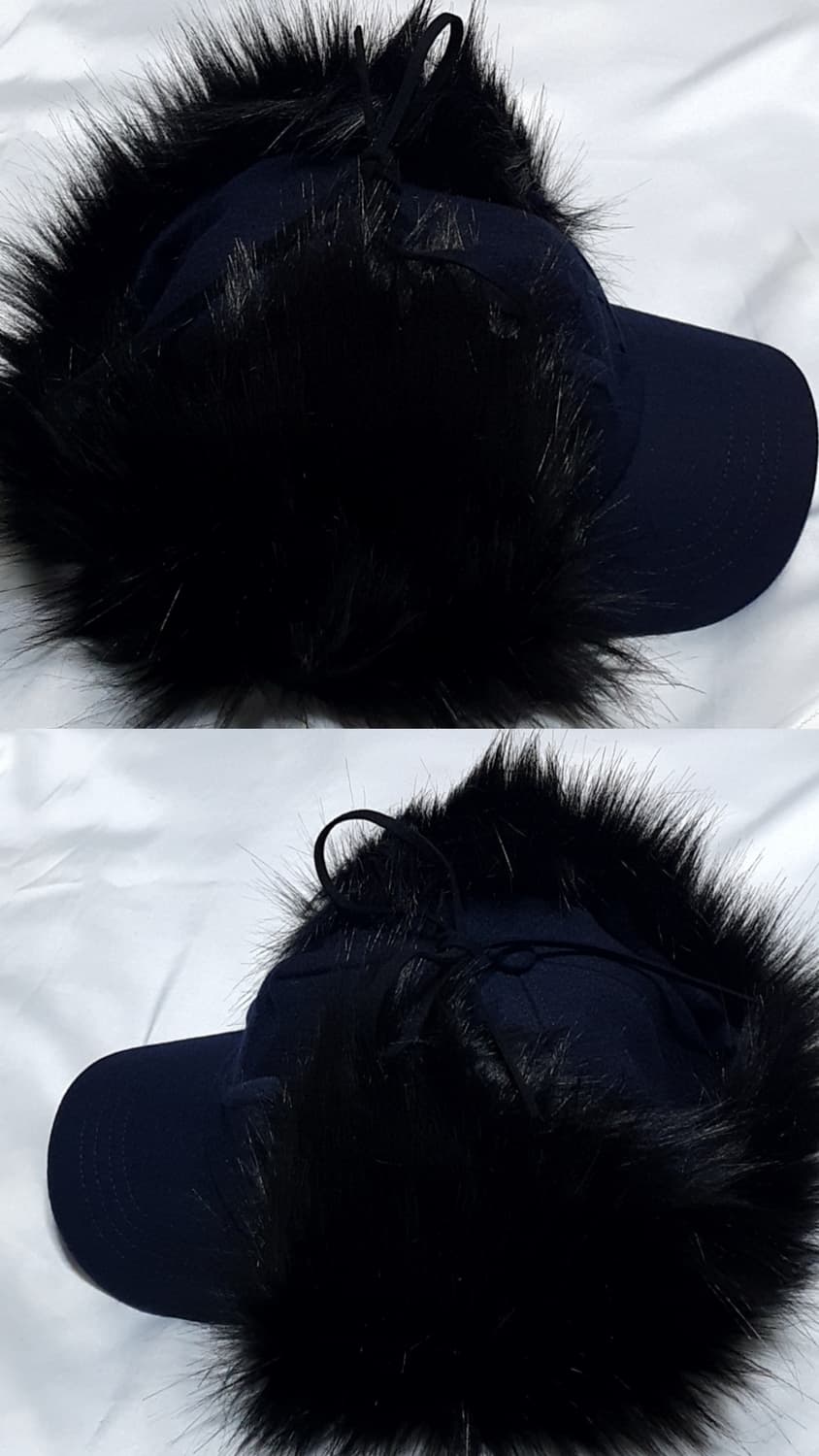 네이비 블랙 오픈와이와이 포우퍼 이어프랩 이어플랩 캡 볼캡 모자 상품이미지5