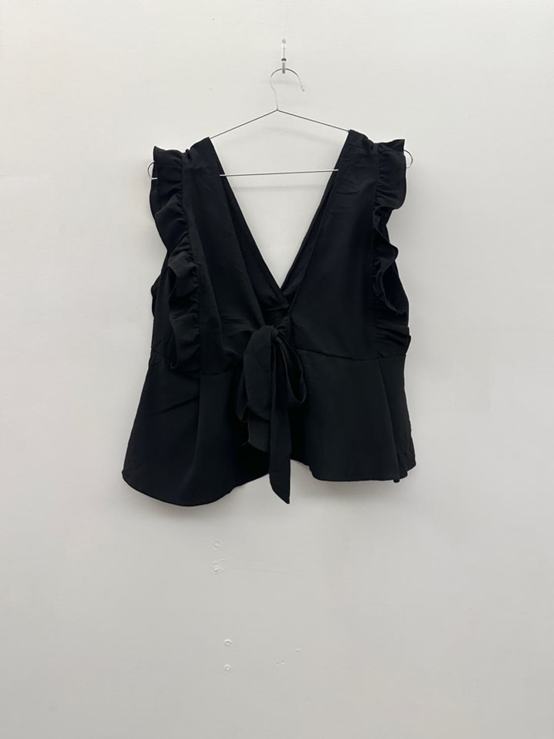 frill layered bustier / black 상품이미지7