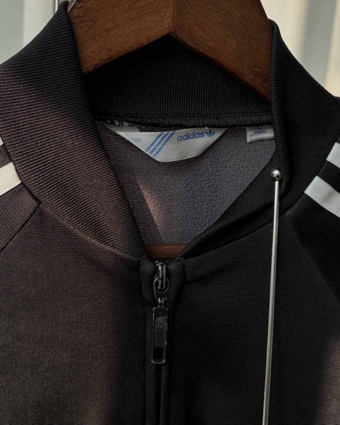 [M]아디다스 트레포일 블랙 트랙탑 져지 상품이미지6