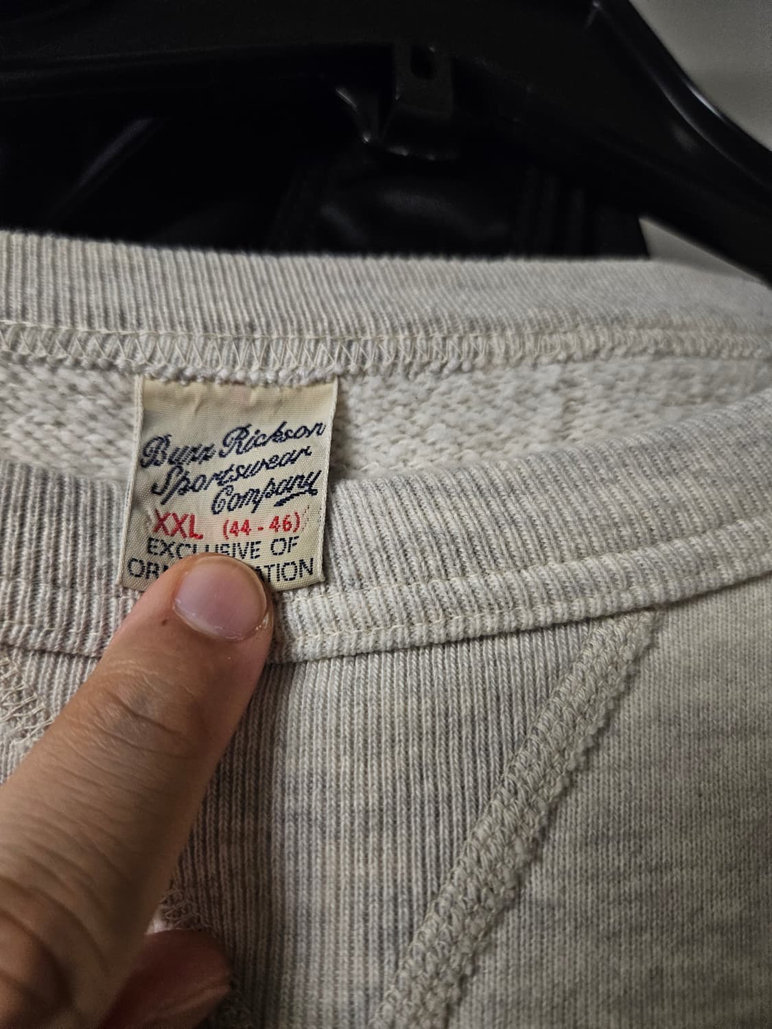 (XXL)버즈릭슨 맨투맨 스웻 팝니다. 새상품급 상품이미지2