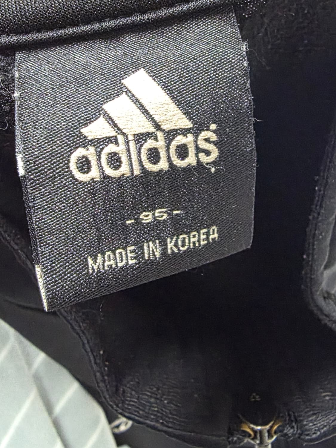 아디다스 블랙 오렌지 포인트 져지 기모 95 66 54 상품이미지4