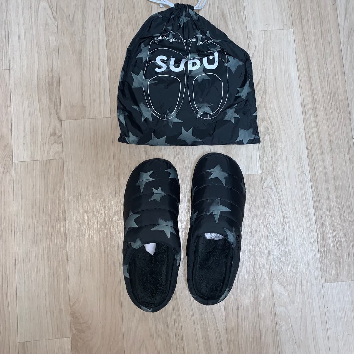 스부 별 슬리퍼 2사이즈 상품이미지1
