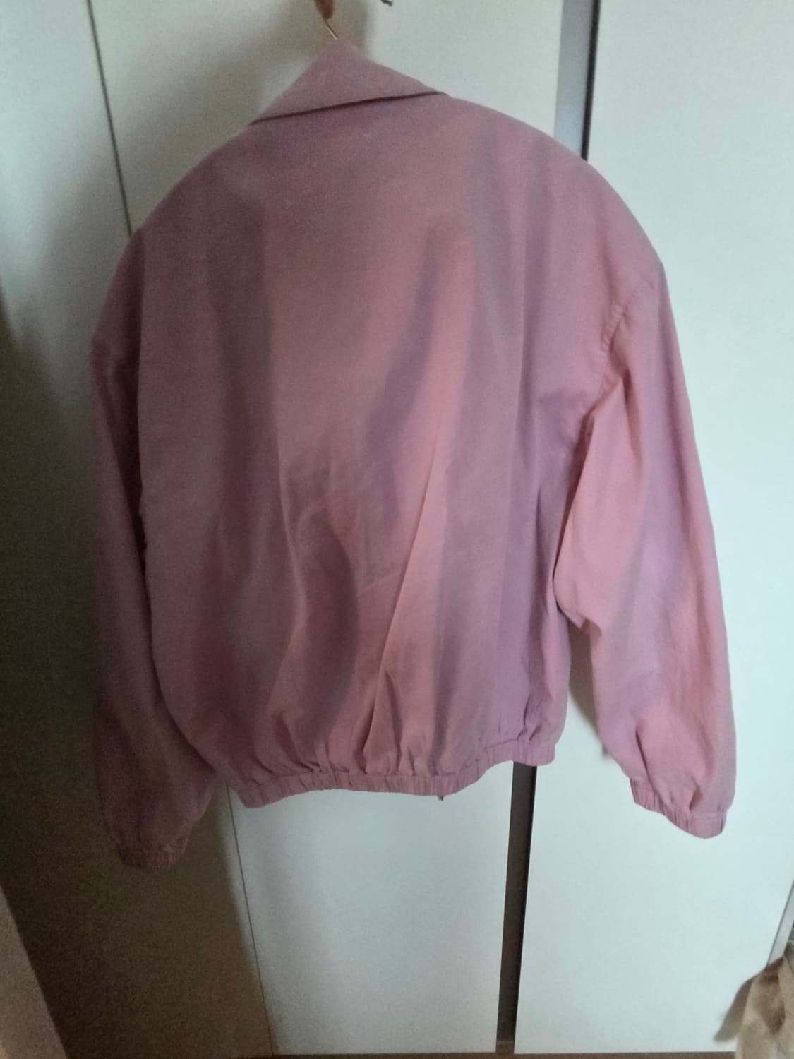 프라다 개버딘 블루종 핑크 38 상품이미지2