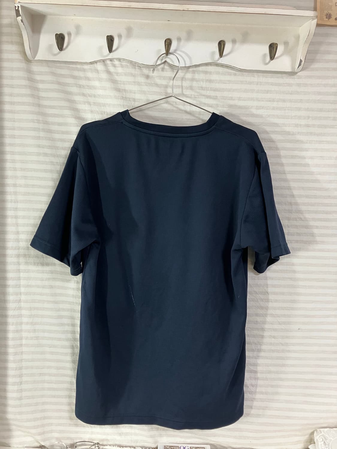 빈티지 네이비 케이스위스 기능 반팔 1022 y2k 스트릿 갸루 펑키 일 상품이미지2