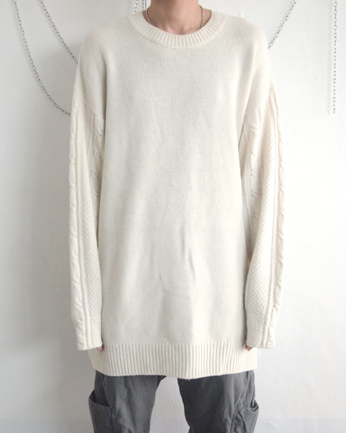 요지야마모토 Y’s 롱 레이어 니트 상품이미지4