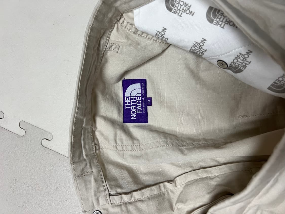 노스페이스 퍼플라벨 립스탑 와이드 크롭 팬츠 34 상품이미지4