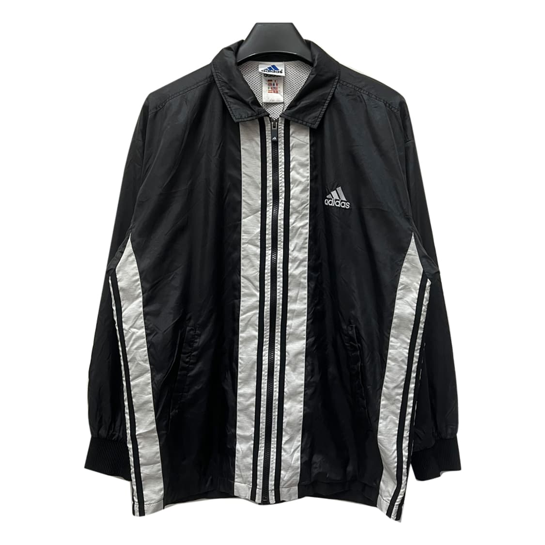 90s 아디다스 올드스쿨 오레오 우븐 코치 자켓 L 상품이미지1