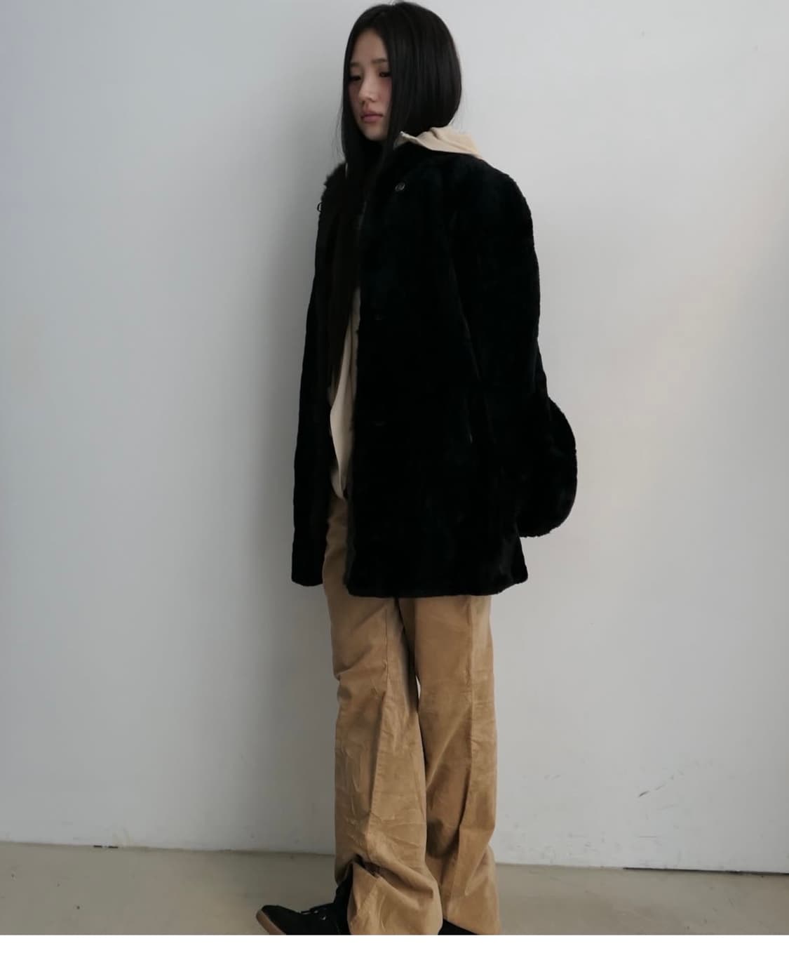 빈티지 낙원 양털 퍼자켓 상품이미지2