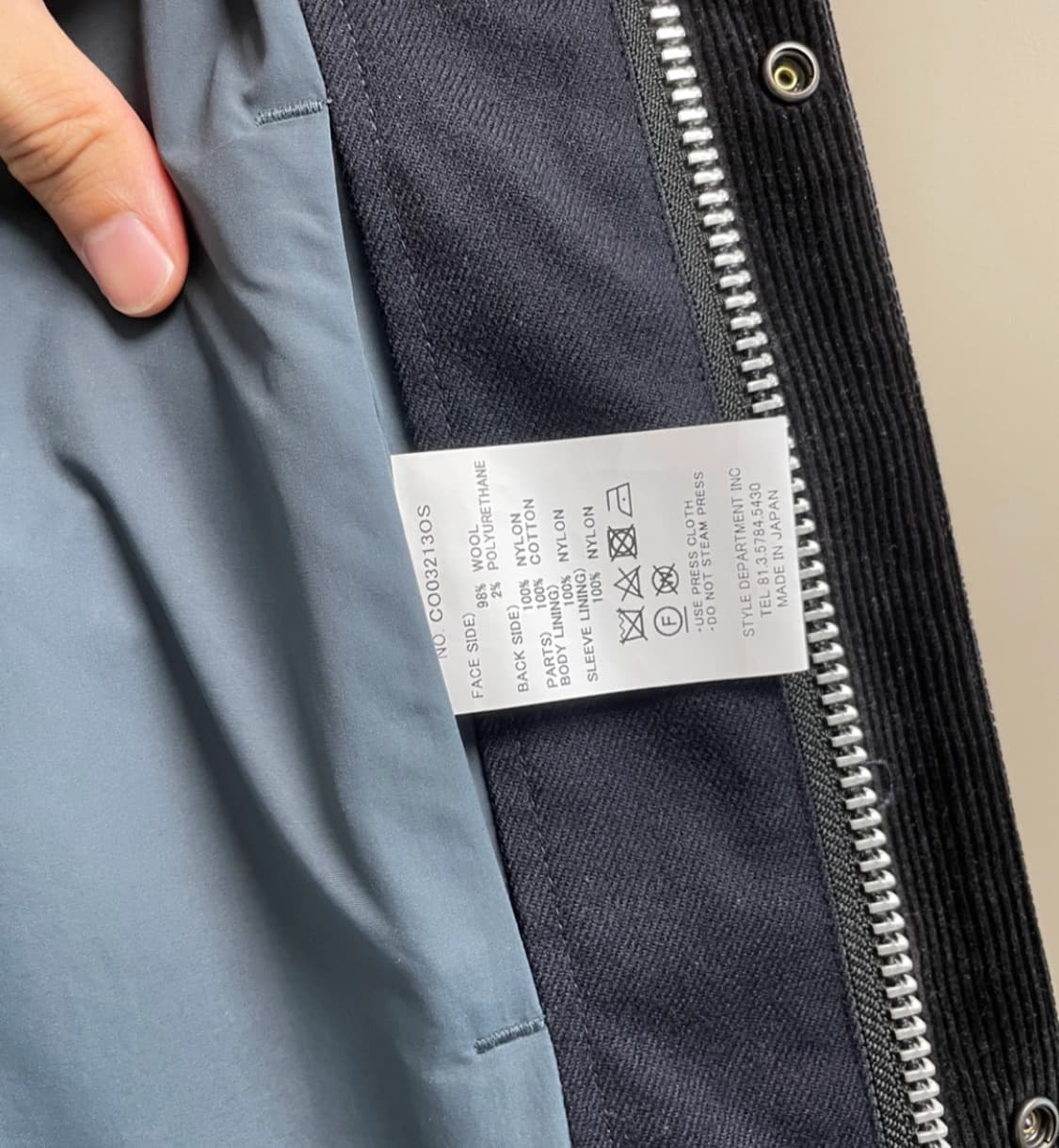 [스틸바이핸드] STILL BY HAND / 울 코튼 카코트 상품이미지5