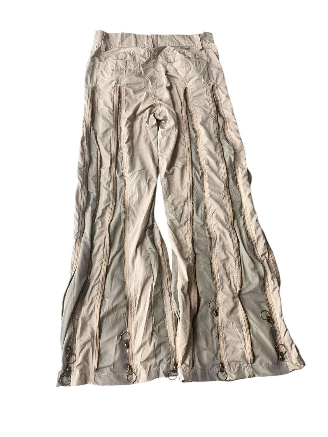 빈티지 고프코어 테크 핏조절 지퍼 디테일 팬츠 상품이미지3