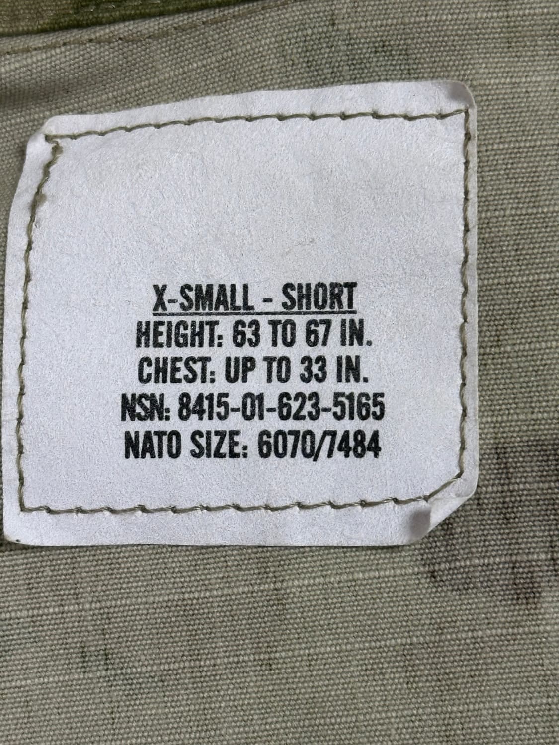 미군 OCP 멀티캠 전투복 상의 (XS/S) (S) 상품이미지5