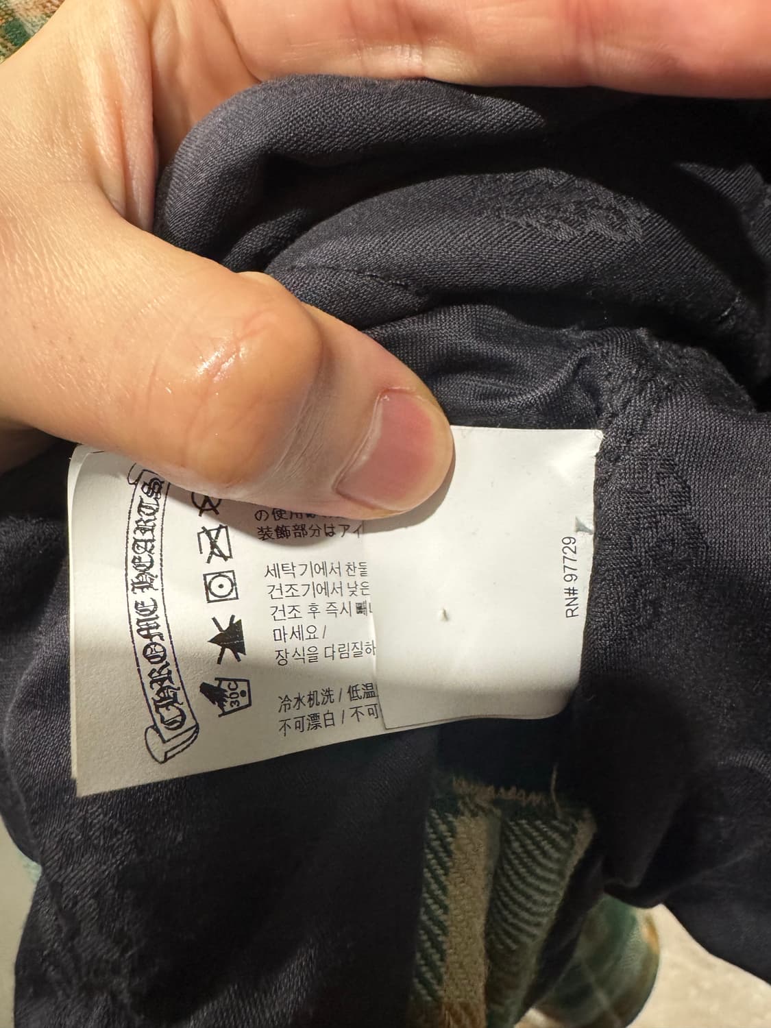 m 크롬하츠 플란넬 셔츠 자켓 상품이미지8