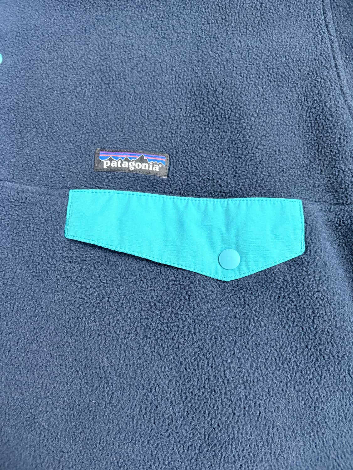 파타고니아 신칠라 네이비/민트블루 상품이미지4